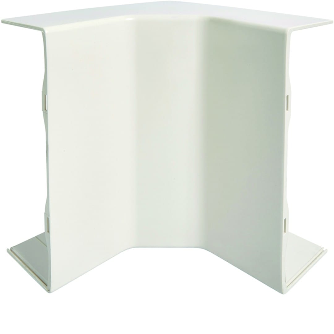 Hager - Angle intérieur 3D pour goulotte d'installation GBD 50x160mm, Blanc