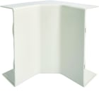 Hager - Angle intérieur 3D pour goulotte d'installation GBD 50x160mm, Blanc