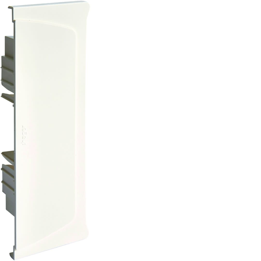 Hager - Embout pour goulotte d'installation GBD et GBA 50x160mm, Blanc