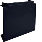 Hager - Té de dérivation pour goulotte d'installation GBD 50x160mm, Noir