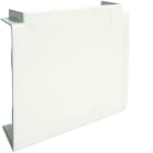 Hager - Té de dérivation pour goulotte d'installation GBD 50x160mm, Blanc