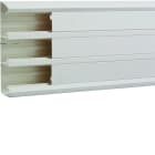 Hager - Goulotte d'installation GBD 50x190mm 3 compartiments PVC blanc