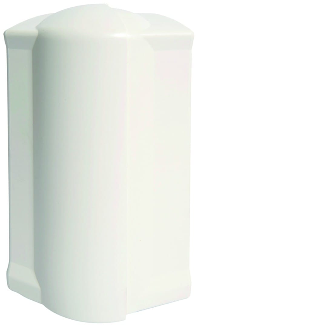 Hager - Angle extérieur variable pour goulotte d'installation GBD 50x190mm, Blanc