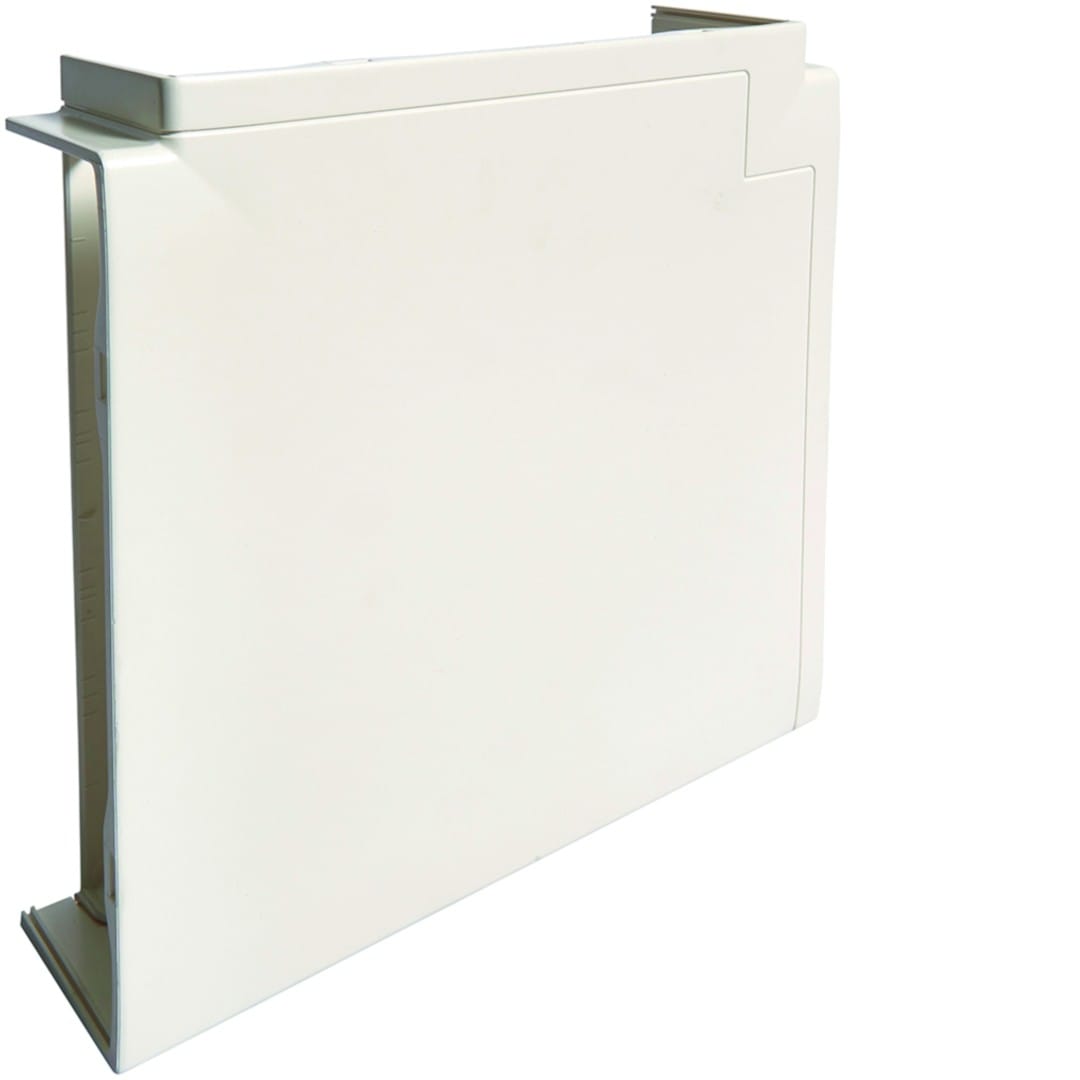 Hager - Té de dérivation pour goulotte d'installation GBD 50x190mm, Blanc