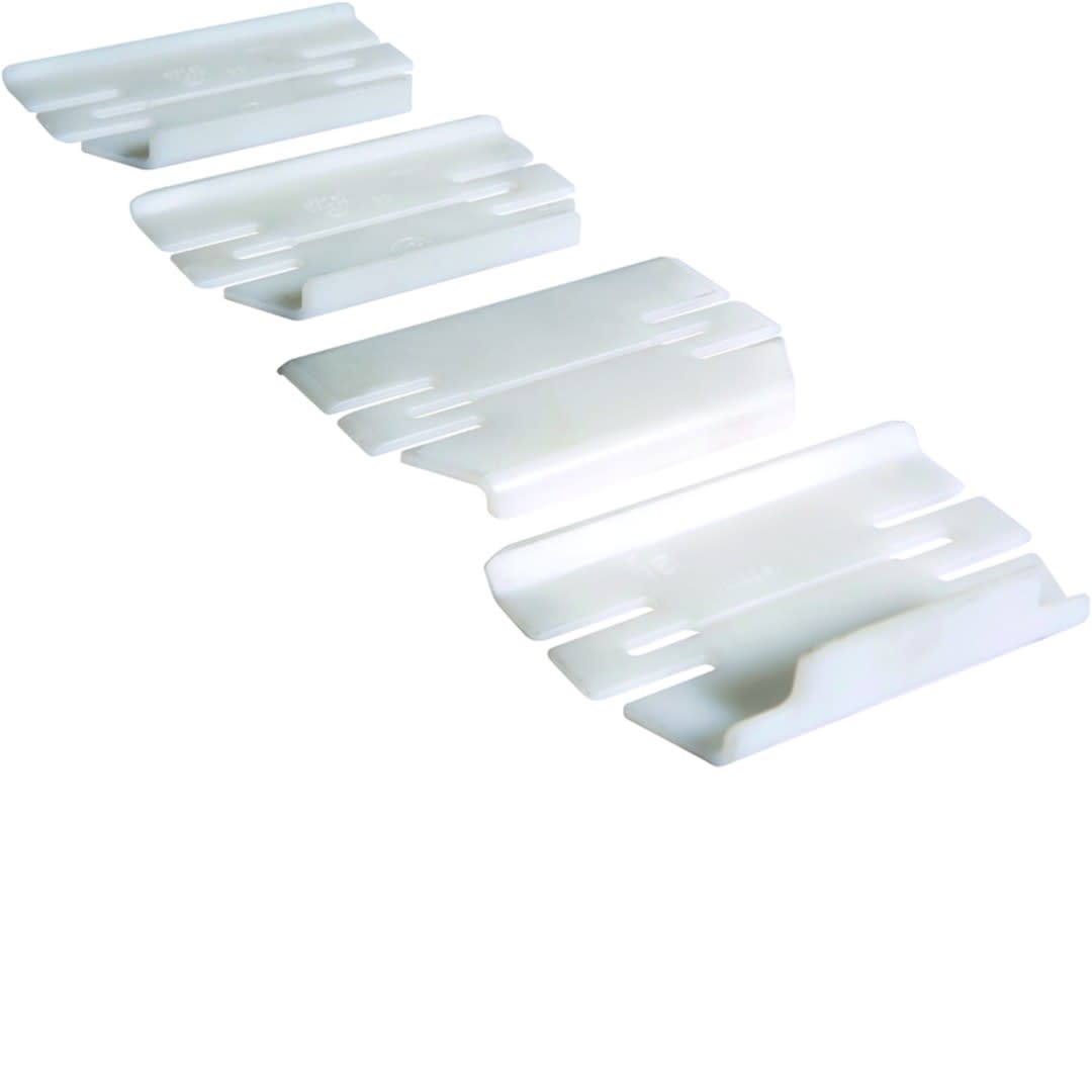 Hager - Jeu d'éclisses queraz pour GBD50190 RAL 9016 Pure