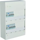 Hager - Coffret Gamma+ 13 pré-équipé SanVis 2 rangées
