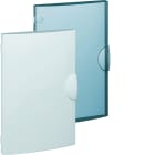 Hager - Porte opaque blanc pur Gamma+ pour coffret Gamma 13, 2 rangées 26 M