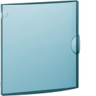 Hager - Porte transparente pour coffret Gamma 18, 2 rangées 36 M