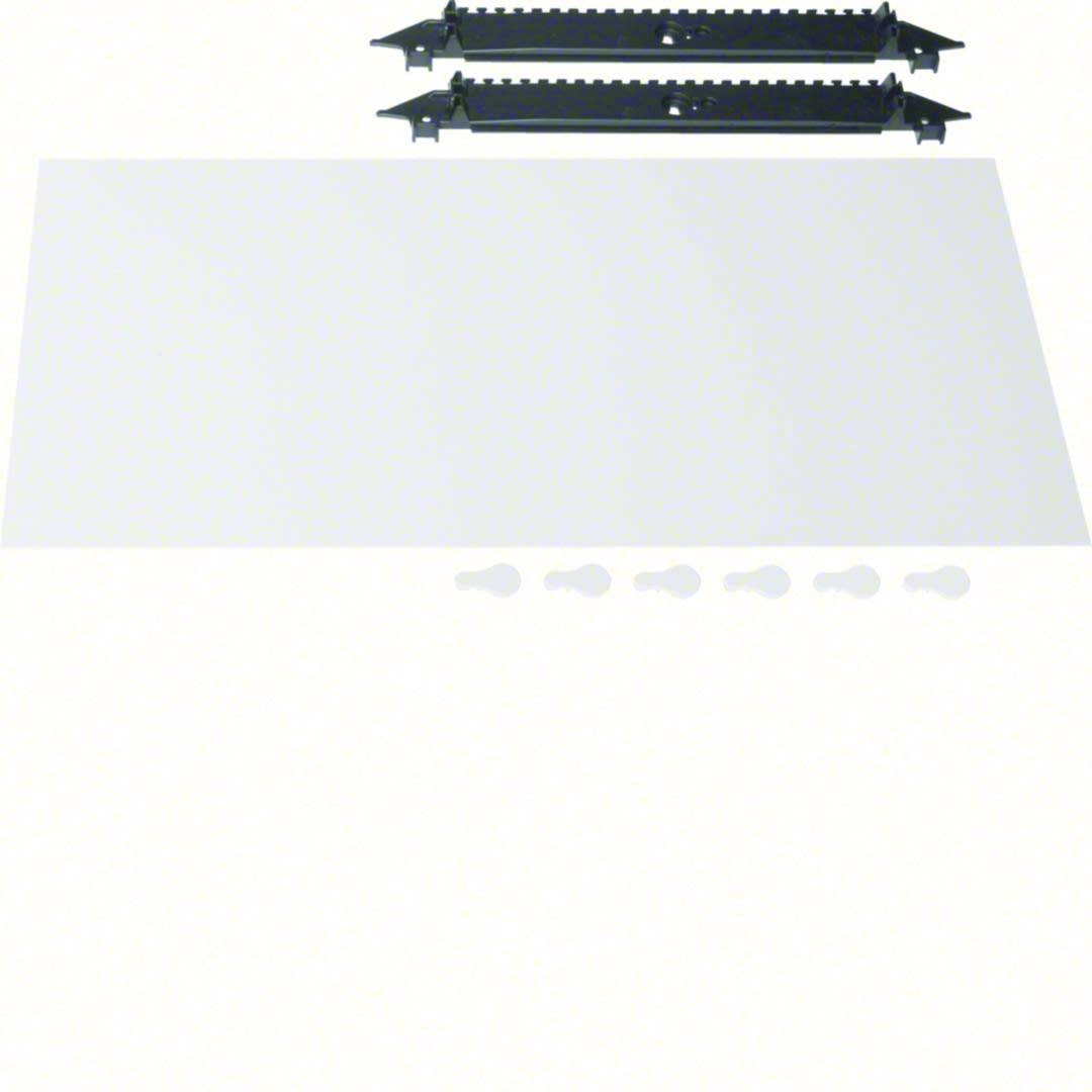 Hager - Plaque fond Gamma 18 pour GD418A