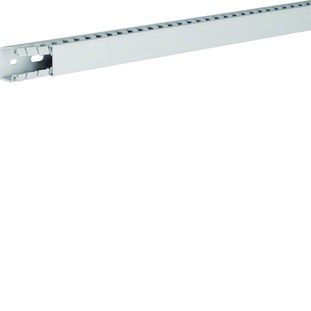 Hager - Goulotte de câblage sans halogène beha-set 25x25mm PC-ABS Gris clair
