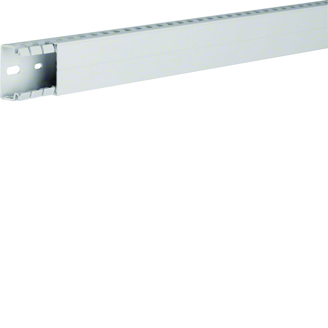 Hager - Goulotte de câblage sans halogène en PC-ABS beha-set l 40mm x p 25mm gris clair