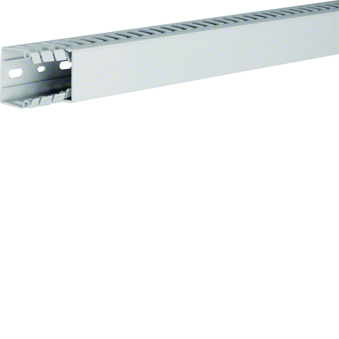Hager - Goulotte de câblage sans halogène beha-set 40x40mm PC-ABS Gris clair