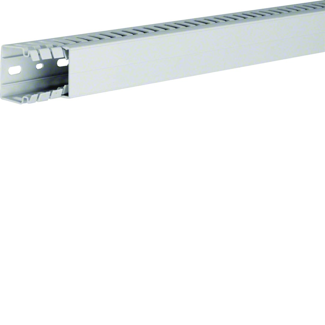 Hager - Goulotte de câblage sans halogène beha-set 40x40mm PC-ABS Gris clair