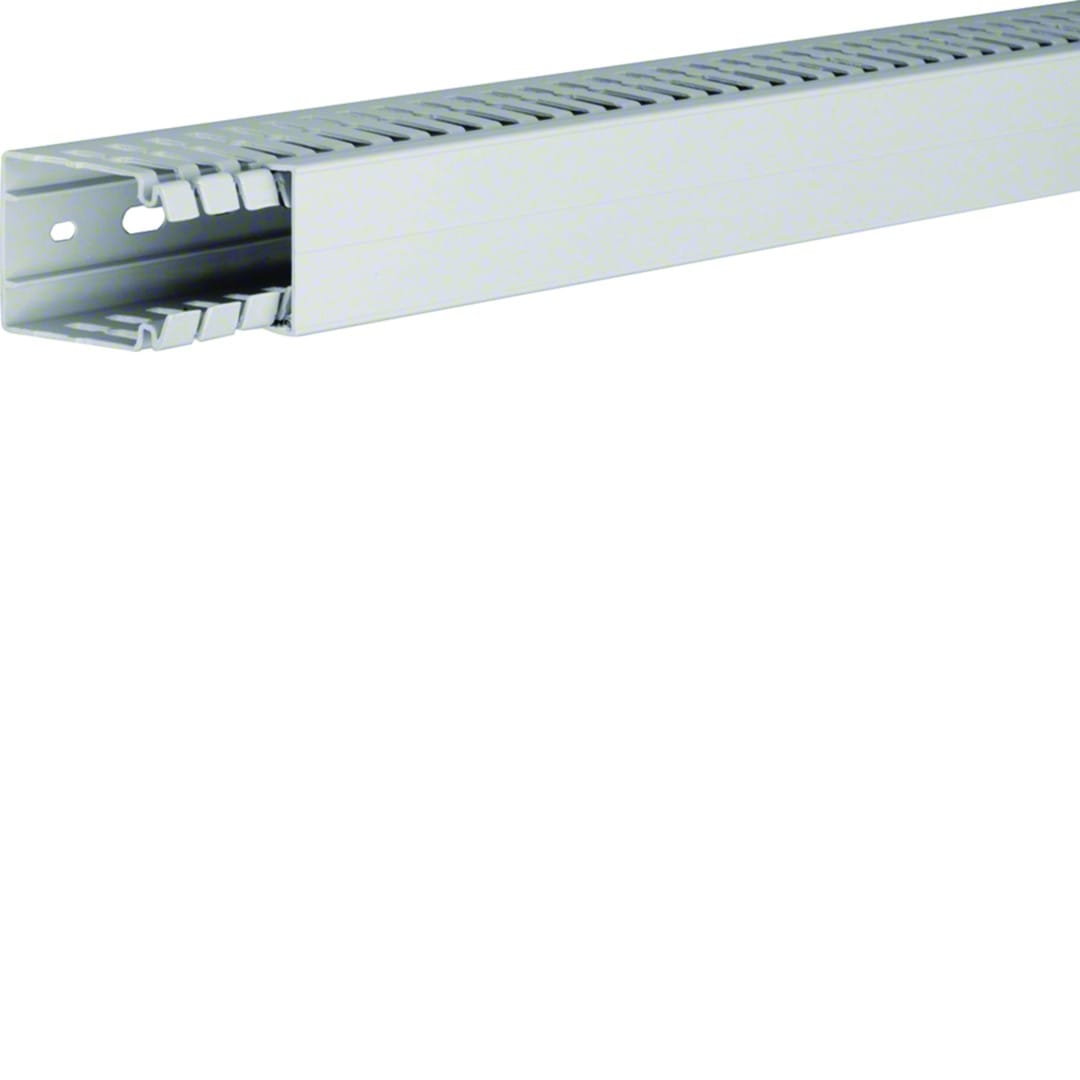 Hager - Goulotte de câblage sans halogène beha-set 60x40mm PC-ABS Gris clair