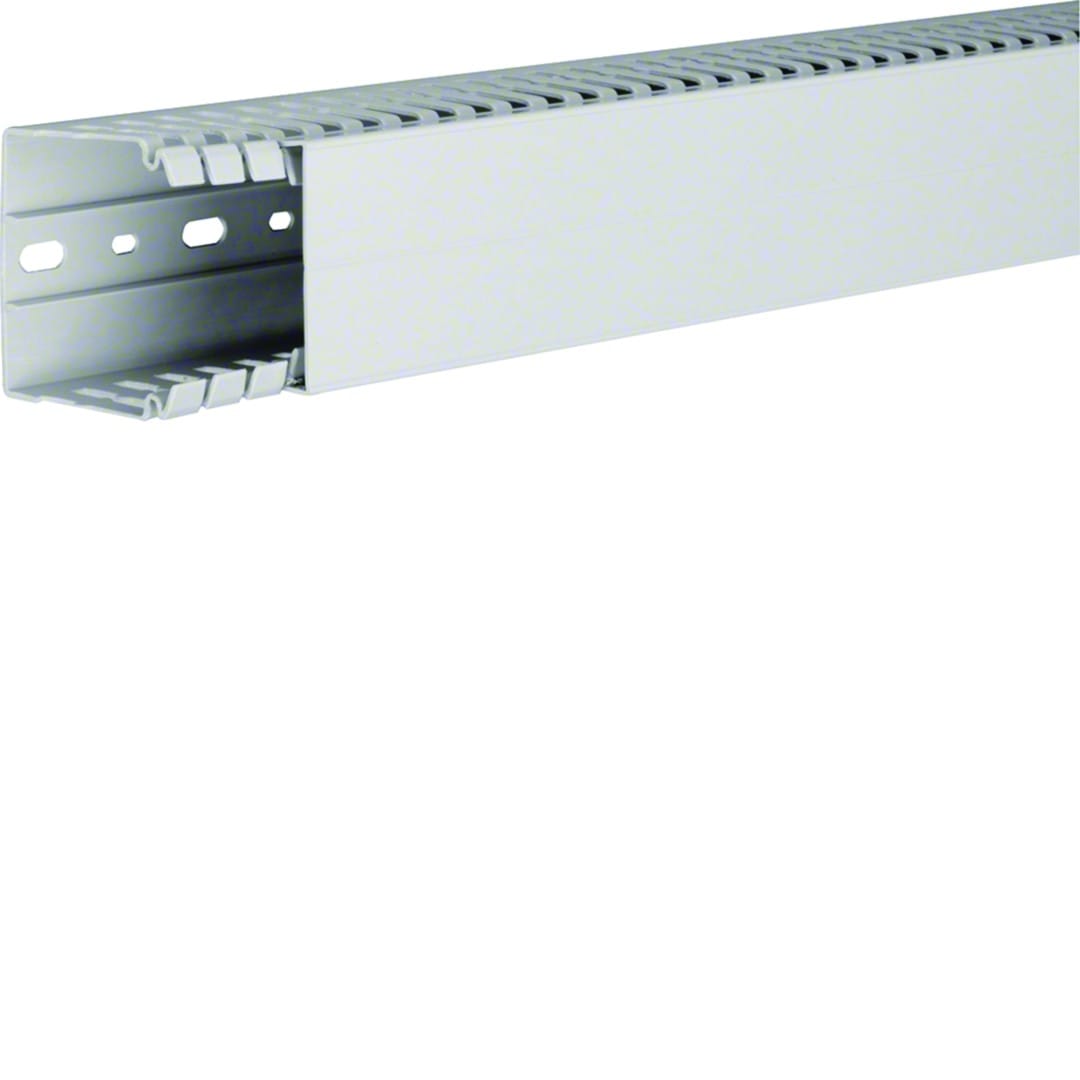 Hager - Goulotte de câblage sans halogène beha-set 60x60mm PC-ABS Gris clair