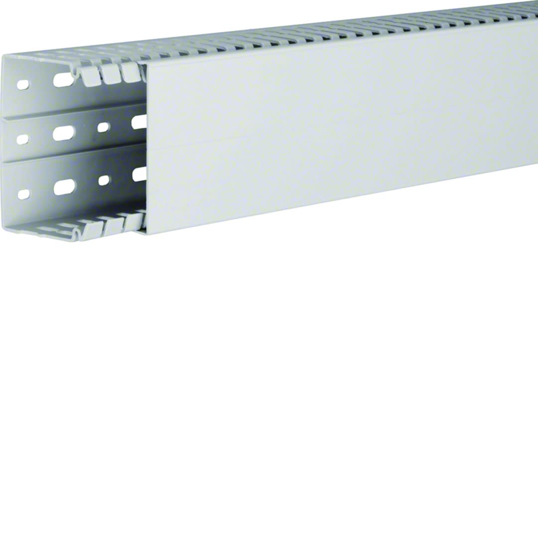 Hager - Goulotte de câblage sans halogène beha-set 60x80mm PC-ABS Gris clair