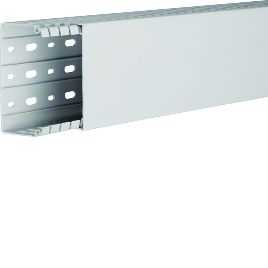 Hager - Goulotte de câblage sans halogène beha-set 60x100mm PC-ABS Gris clair