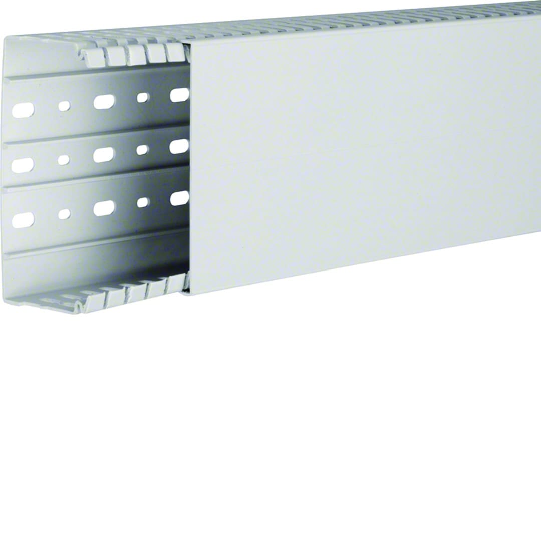 Hager - Goulotte de câblage sans halogène beha-set 60x120mm PC-ABS Gris clair