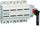 Hager - Interrupteur à coupure visible 4P In400A Ue380 - 415Vac Poignée rotative longue