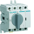 Hager - Interrupteur à coupure apparente 4P In20A Ue380 - 415Vac Poignée rotative courte