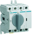 Hager - Interrupteur à coupure apparente 4P In20A Ue380 - 415Vac Poignée rotative courte