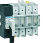 Hager - Interrupteur à coupure visible 4P In160A Ue380 - 415Vac Poignée rotative courte