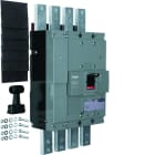 Hager - Interrupteur à déclenchement libre boitier moulé h3 h1600 4P In1600A à plage