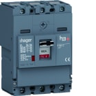 Hager - Interrupteur à déclenchement libre boitier moulé h3+ P160 3P In160A à cage