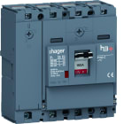 Hager - Interrupteur à déclenchement libre boitier moulé h3+ P160 4P In160A à cage