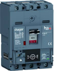 Hager - Disjoncteur Boitier Moulé h3+ P160 ENERGY 3P3D In40A Icu70kA à cage