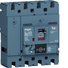 Hager - Disjoncteur Boitier Moulé h3+ P250 ENERGY 4P4D In40A Icu70kA à plage