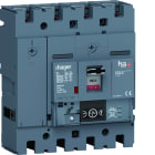 Hager - Disjoncteur Boitier Moulé h3+ P250 ENERGY 4P4D In160A Icu70kA à plage
