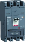 Hager - Disjoncteur Boitier Moulé h3+ P630 TM A/A 3P3D In250A Icu70kA à plage