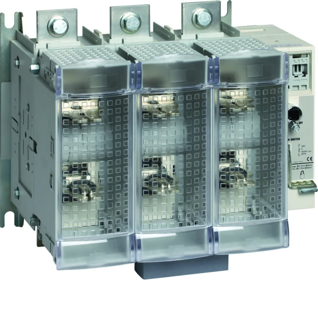 Hager - Interrupteur combiné fusible 3P - 630 A - T3