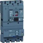 Hager - Disjoncteur Boitier Moulé + diff h3+ P250 ENERGY AB 4P4D In160A Icu25kA à plage