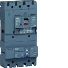 Hager - Disjoncteur Boitier Moulé + diff h3+ P250 LSI AB 4P4D In250A Icu25kA à plage