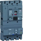 Hager - Disjoncteur Boitier Moulé + diff h3+ P250 ENERGY AB 4P4D In250A Icu25kA à plage