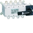 Hager - Inverseur de source 4P In250A UeAT_UeVac Poignée rotative longue