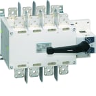 Hager - Inverseur de source 4P In800A UeAT_UeVac Poignée rotative longue