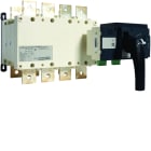 Hager - Inverseur de source 4P In1000A Ue380 - 415Vac commande motorisée