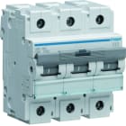 Hager - Disjoncteur 80A 3P 15kA Courbe C 4,5modules