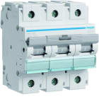 Hager - Disjoncteur 100A 3P 15kA Courbe D 4,5modules