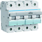 Hager - Disjoncteur 125A 4P 15kA Courbe D 6modules