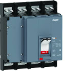 Hager - Interrupteur boitier moulé h3+ PW1600 4 Poles 630A