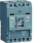 Hager - Disjoncteur Boitier Moulé h3+ P160 MAG (ICB) 3P3D In50A Icu50kA à cage