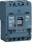 Hager - Disjoncteur Boitier Moulé h3+ P160 LSNI 3P In100A Icu50kA à cage