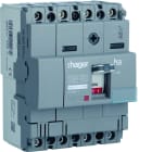 Hager - Disjoncteur Boitier Moulé h3 x160 MAG (ICB) 4P4D In20A Icu40kA à cage