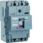 Hager - Disjoncteur Boitier Moulé h3 x160 MAG (ICB) 3P3D In25A Icu40kA à cage