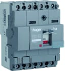 Hager - Disjoncteur Boitier Moulé h3 x160 MAG (ICB) 4P4D In50A Icu40kA à cage