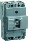 Hager - Disjoncteur Boitier Moulé h3 x160 TM A/F 3P3D In63A Icu40kA à cage